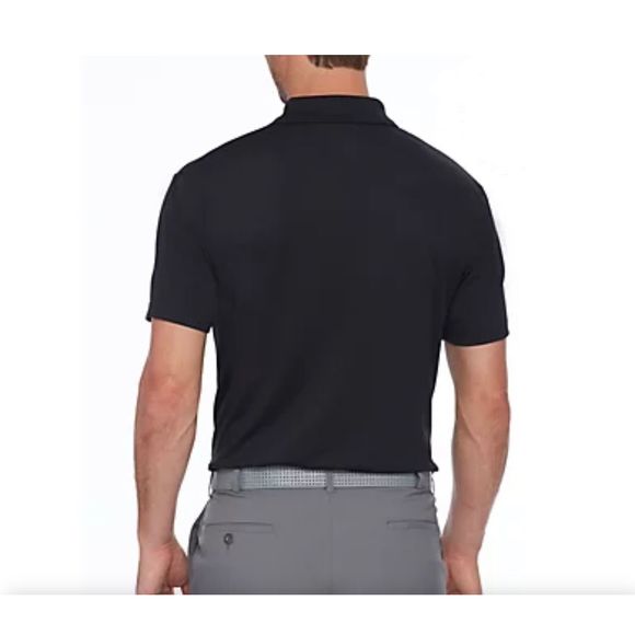 Pro Tour Textured Airplay Polo Shirt Black size XL - Picture 3 of 13